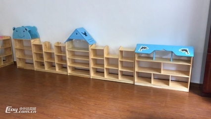 廣西柳州幼兒園區(qū)角組合柜 幼兒實(shí)木玩具柜 大風(fēng)車(chē)幼教玩具