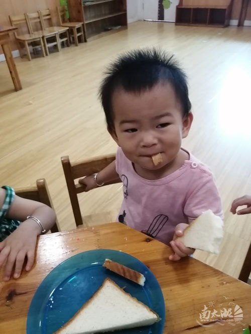 兒童之家幼兒園 父情節(jié)禮物 家政課 自制三明治