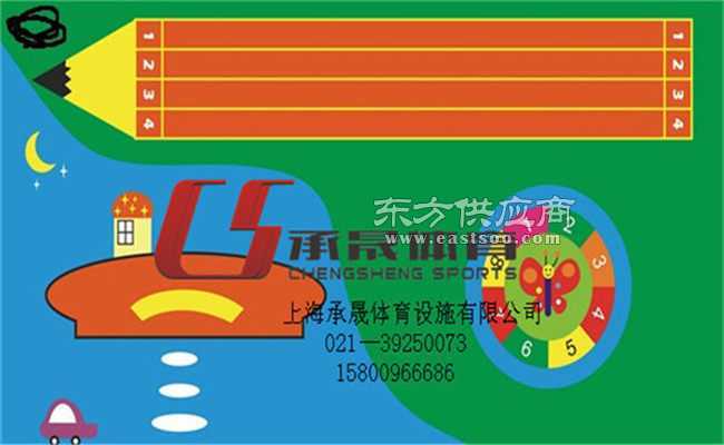 幼兒園塑膠地坪施工廠家材料圖片