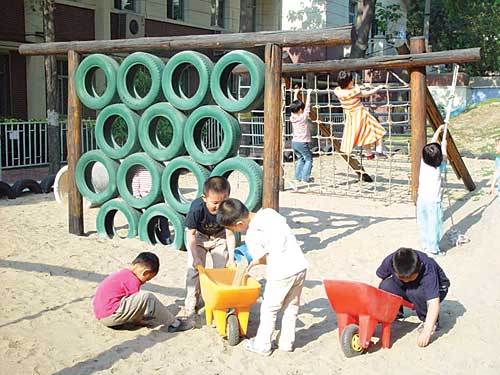 機械機關幼兒園(圖)