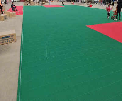 新聞 浙江臨海幼兒園懸浮地板顏色鮮艷